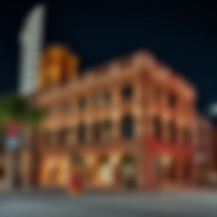 Historical context of Hamdan Street and Al Mansoori Building