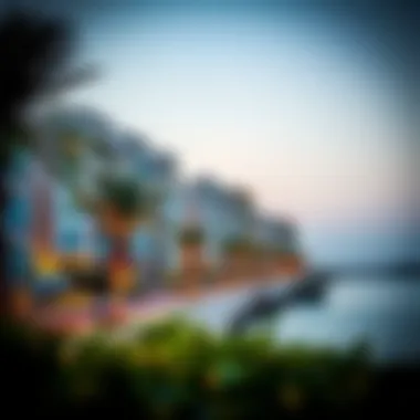 Luxurious residential developments along the Corniche, representing the real estate potential in the area.