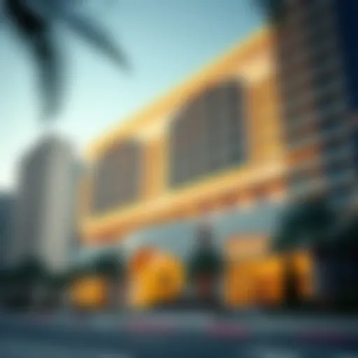 The stunning facade of Alana Emaar showcasing modern architecture