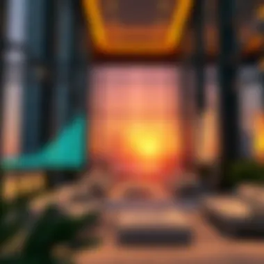 Graphs and data illustrating real estate market trends