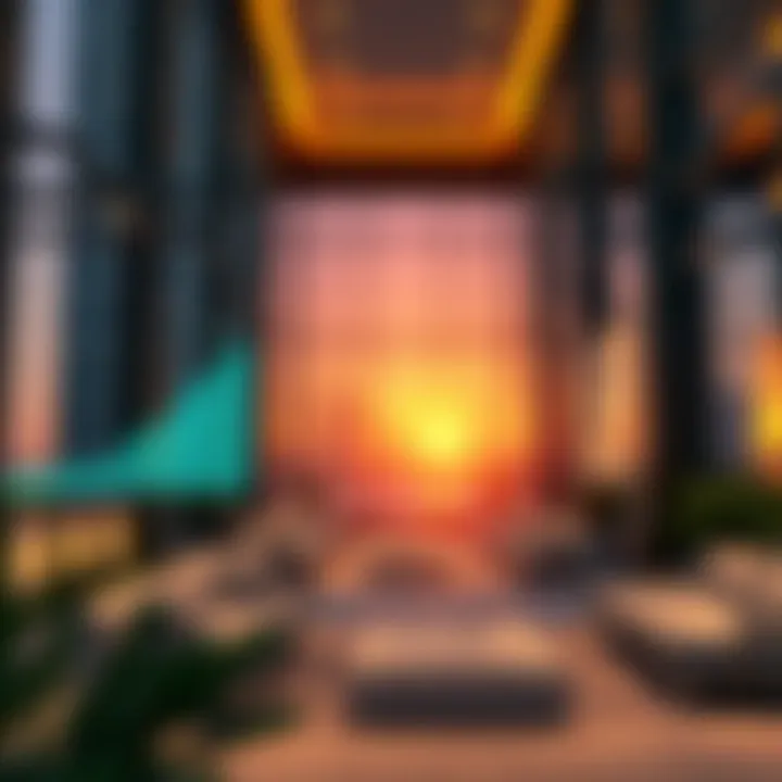 Graphs and data illustrating real estate market trends