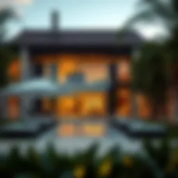 Luxurious exterior view of Anantara Residence highlighting architectural elegance