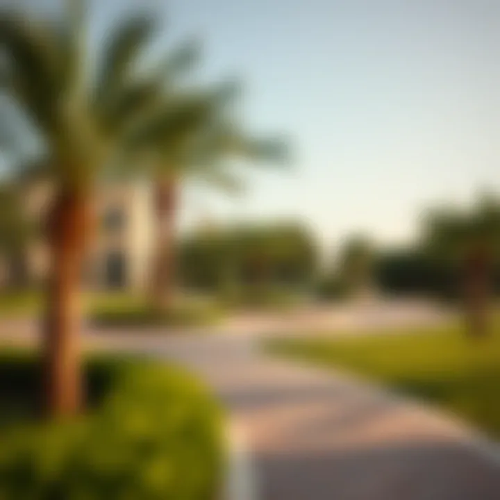 Local park in Arjan featuring recreational areas and well-maintained gardens