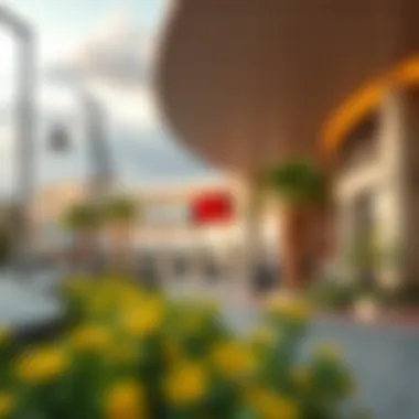 Surrounding area of Aswaaq Community Mall and impact on local real estate