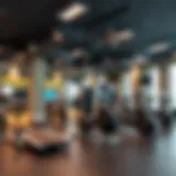 State-of-the-art gym facilities in International City