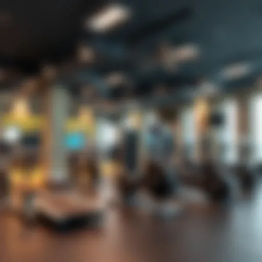 State-of-the-art gym facilities in International City