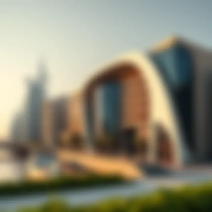 Architectural Marvel of Binghatti Riverside Architectural marvel of Binghatti Riverside showcasing its modern design