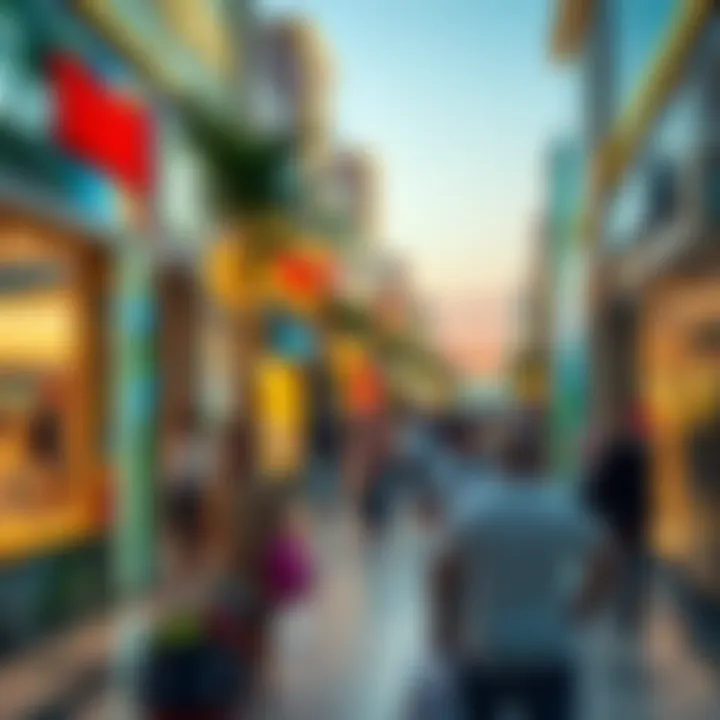 Vibrant Shopping Experience in Burjuman Vibrant shopping scene in Burjuman