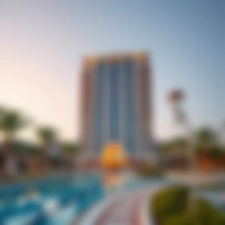 Stunning view of Donna Tower showcasing its architectural design