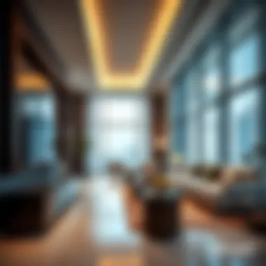 Luxury residential units in Dubai Wharf Jaddaf highlighting interior design