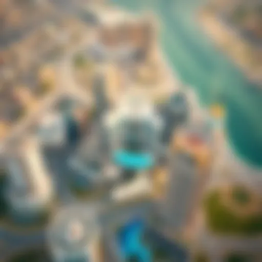 Aerial view showcasing the architectural marvels of Dubai, highlighting Emaar's iconic developments.