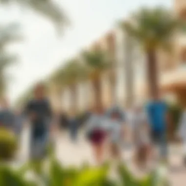 Bustling community atmosphere in Equiti Gate