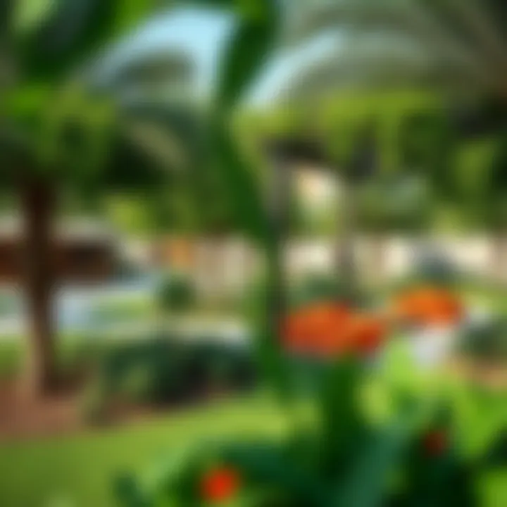 A vibrant green park within the Greens community, illustrating lifestyle amenities.