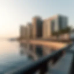 Stunning waterfront view of La Meer in Dubai