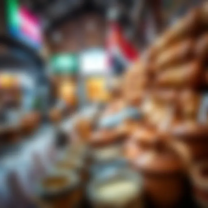 Artisanal goods on display at Mirdif markets