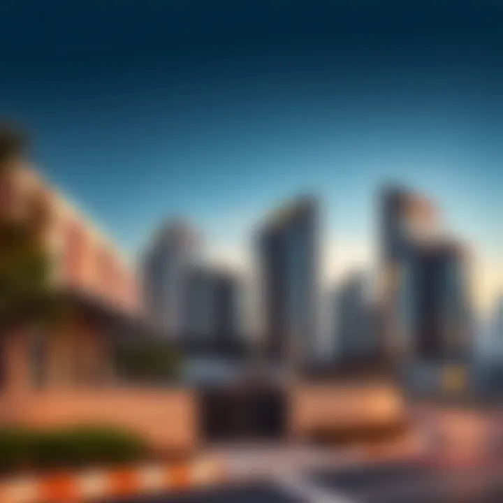 A forward-looking image representing future growth and development prospects of Modon Properties