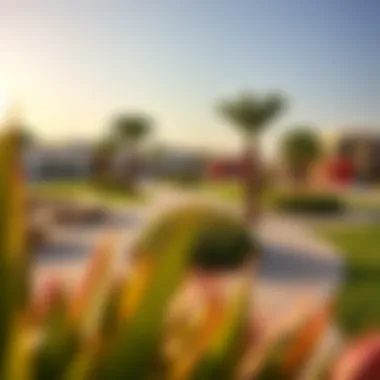 Recreational Spaces in Nad Al Sheba Gardens Community park in Nad Al Sheba Gardens featuring recreational spaces and walking paths