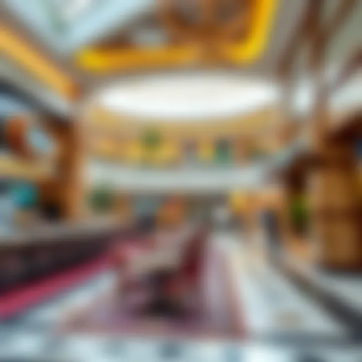 Dining options available within Nakheel Mall