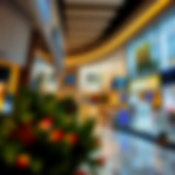 A diverse range of shops featured in Nakheel Mall