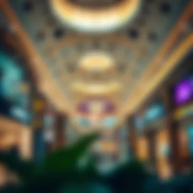 Interior shot highlighting the vibrant atmosphere of Nakheel Mall