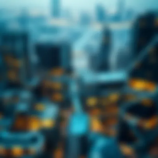 Aerial view of Dubai skyline showcasing modern architecture