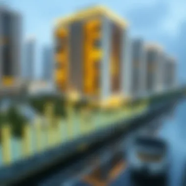 Real Estate Market Trends in Dubai A financial graph indicating real estate market trends