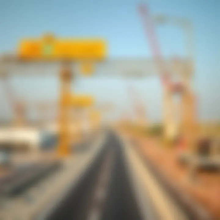 Modern infrastructure developments within Ras Al Khor Industrial Area 2