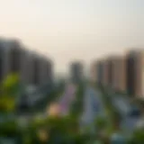 Stunning view of Al Barsha 3 residential buildings