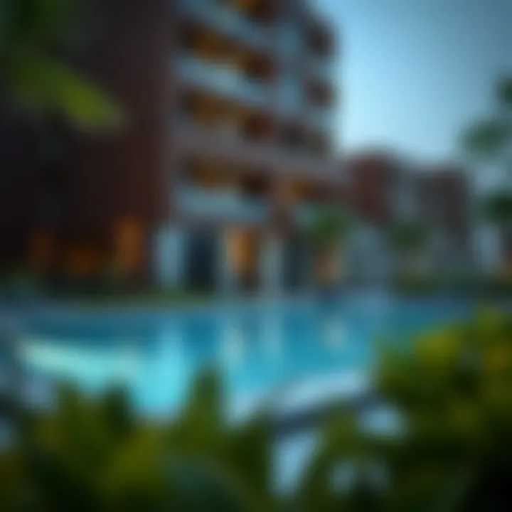 An infographic illustrating the amenities available in Al Twar