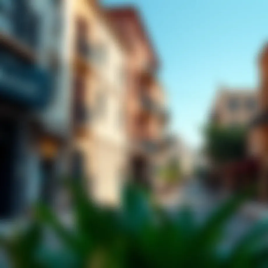 A picturesque street view of Al Twar showcasing local architecture