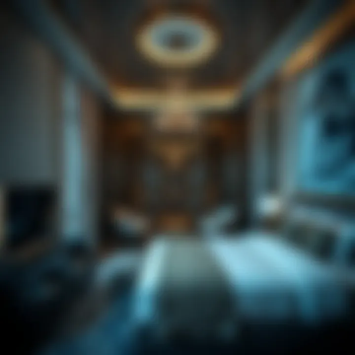 Interior of a Luxurious Rental Room in DIFC Luxurious room interior in DIFC rentals