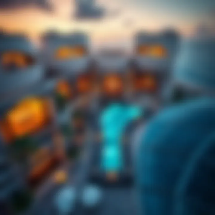 Breathtaking view of Six Senses Residences on Palm Jumeirah