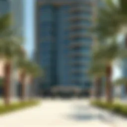 Exterior view of the Solarium Building showcasing modern architecture