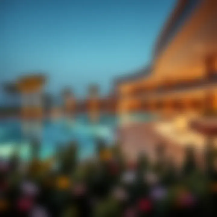 Amenities and recreational facilities at The Anwa