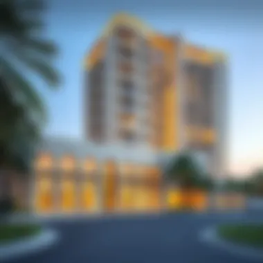 Stunning exterior view of The Anwa by Omniyat