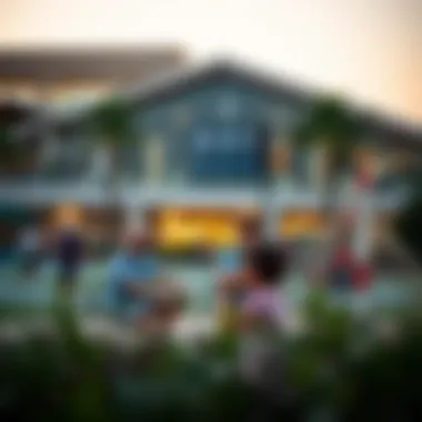 Recreational Activities for All at Dubai Mall Park Families enjoying recreational activities at Dubai Mall Park