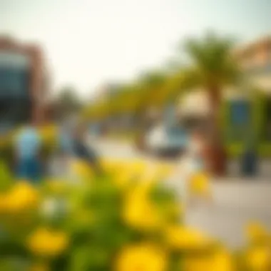 Vibrant community life along Canal Walk