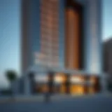 Stunning exterior view of Hotel Address Sky View showcasing contemporary architecture