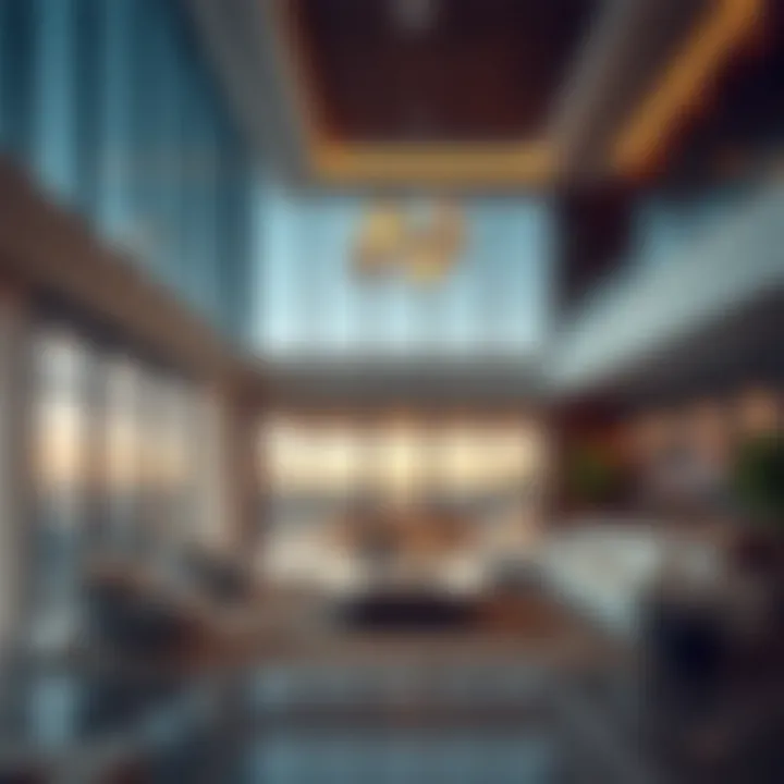 Lavish interiors of a Damac property reflecting luxury living