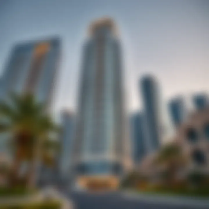 Stunning exterior view of the Exchange Tower showcasing its modern architecture