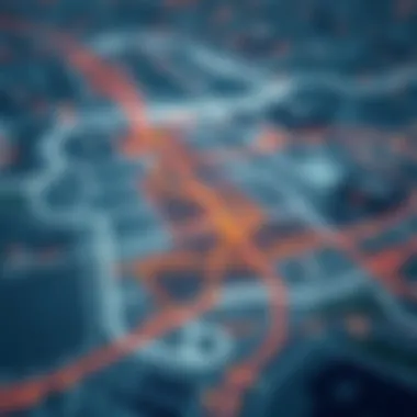 Map highlighting proximity to key economic zones surrounding Dubai Industrial City