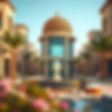 Key Amenities in Tilal Al Ghaf Illustration highlighting key amenities in Tilal Al Ghaf