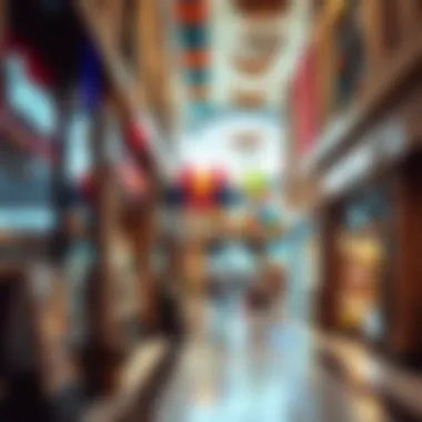 The vibrant interior of مول النخيل filled with diverse retail options