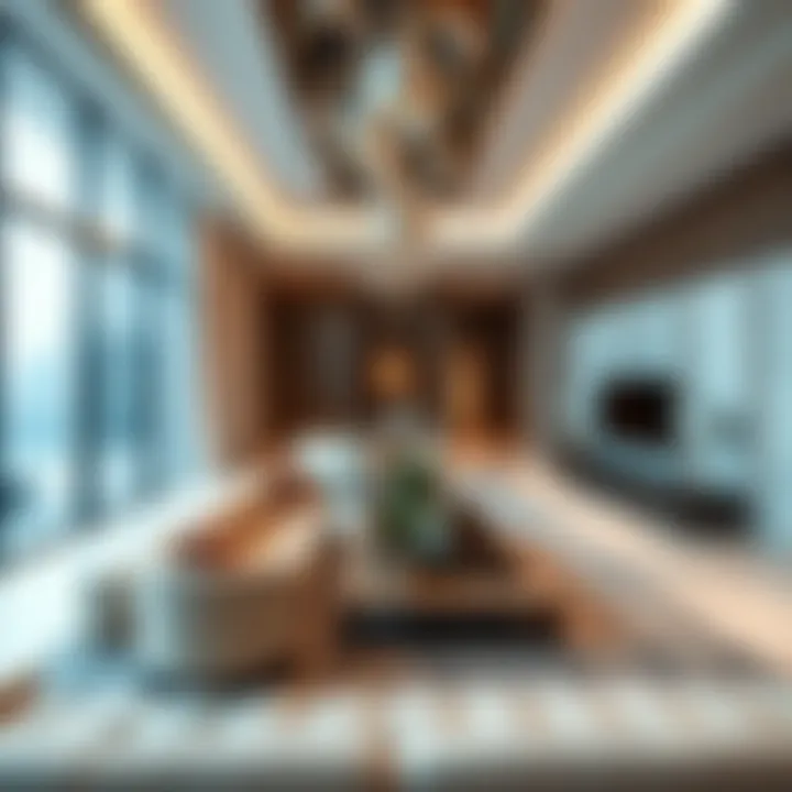 Interior amenities showcasing luxury living in Reem Tower