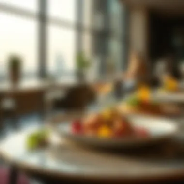 Culinary Excellence with Local Flavors Gourmet dish featuring local ingredients