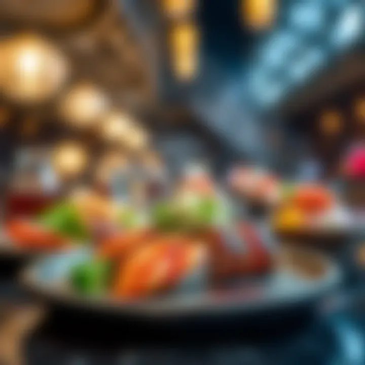 Fusion dish combining Japanese flavors with local ingredients