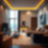 Luxurious 1 BHK flat interior showcasing modern design