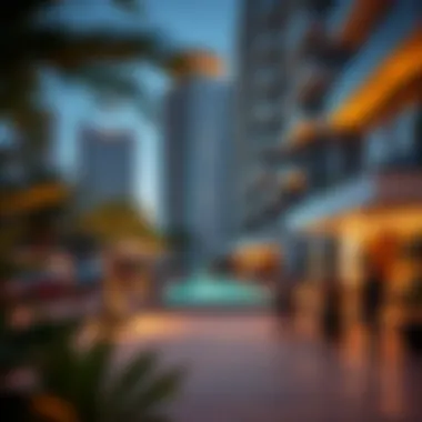 Vibrant Community of Vida Residence Vibrant community atmosphere in Downtown Dubai