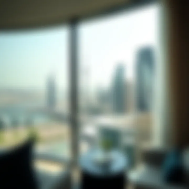 Scenic Views of Downtown Dubai from Vida Residence Scenic views from Vida Residence overlooking Downtown Dubai