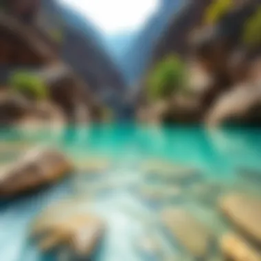 Crystal Clear Waters of Hatta Valley Crystal clear waters flowing through Hatta valley